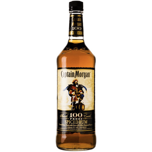 Captain Morgan Black Cask 100 Proof Spiced Rum 750mL