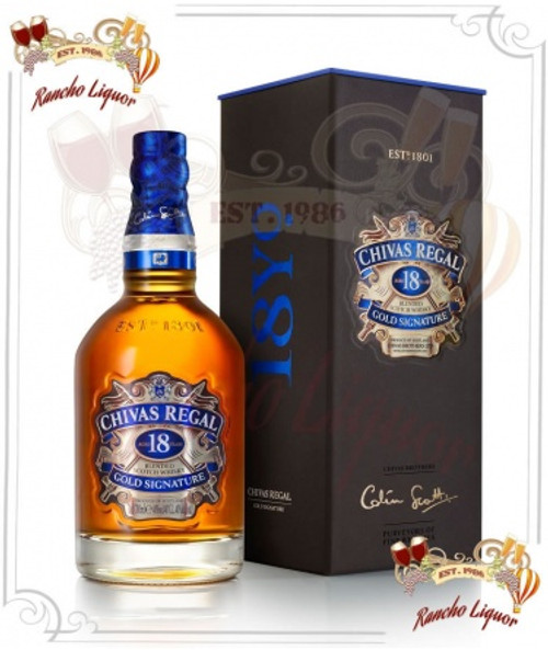 Chivas Regal 18 Year Whiskey