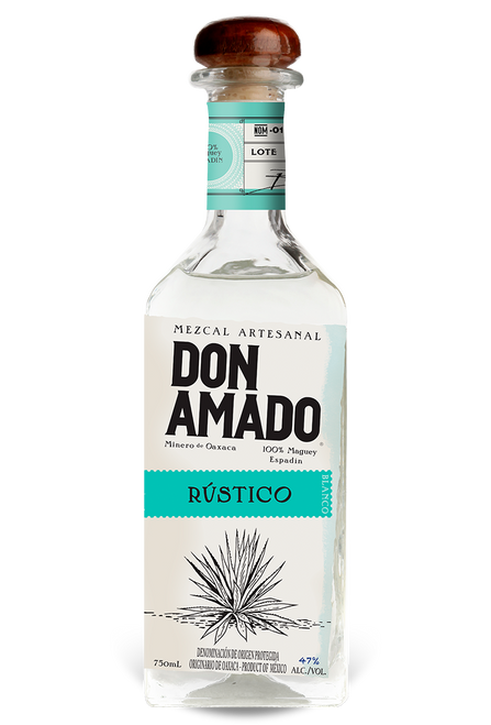 Mezcal Don Amado Rústico Plata 750ML