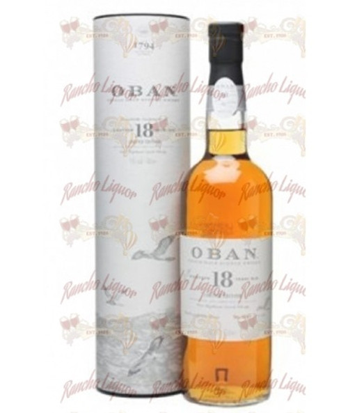 Oban 18 Years Single Malt Scotch Whisky 750mL