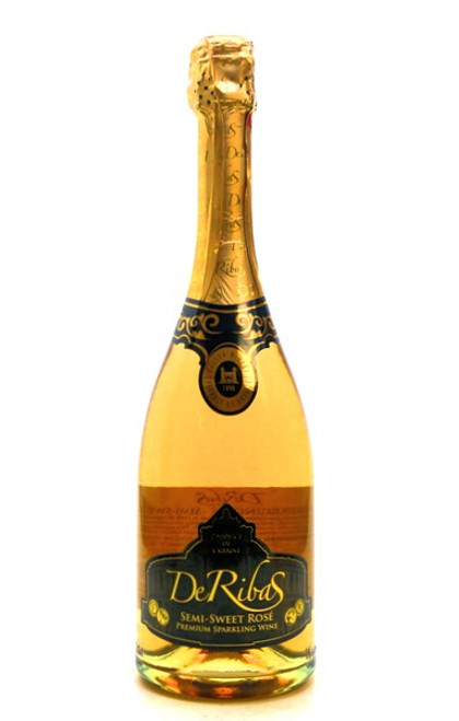 DeRibas Premium Semi Sweet Rose Sparkling Wine