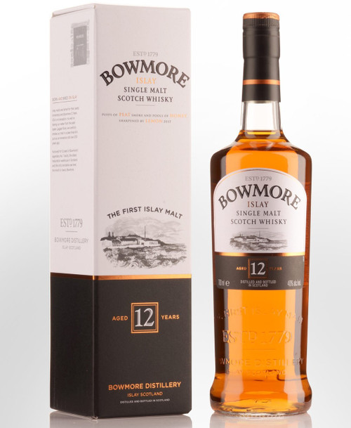 Bowmore 12 Year Old Single Malt Scotch Whisky 750mL