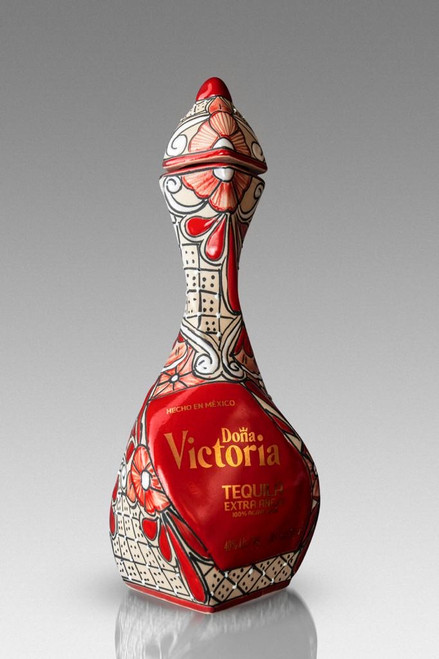 Dona Victoria Extra Añejo Tequila 750mL - Red