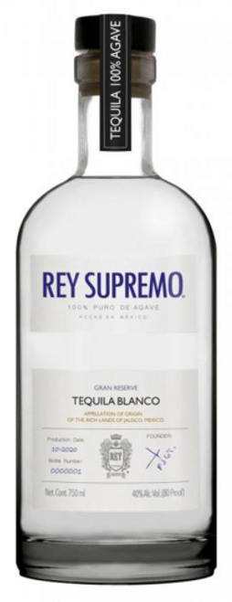 Rey Supremo Tequila Gran Reserve Blanco provides you with an exquisite fresh taste. Crafted from 100% Blue Weber agave, Rey Supremo Tequila Blanco Gran Reserve is a testament to the brand's unwavering commitment to quality. The agaves are hand-selected at their peak maturity, ensuring a rich and complex flavor profile that captivates the senses. The Blanco expression, untouched by aging, allows the true character of the agave to shine through. Rey Supremo Tequila Blanco Gran Reserve is distinguished by its crystal-clear appearance and a bold, vibrant aroma that hints at the earthy, herbal nuances within. Upon the first sip, indulge in a velvety smooth texture that coats the palate with notes of sweet agave, complemented by subtle hints of citrus and a delicate peppery finish. The exceptional craftsmanship and attention to detail in the distillation process result in a tequila that is both sippable and mixable – a versatile spirit for those who appreciate the finer things in life.