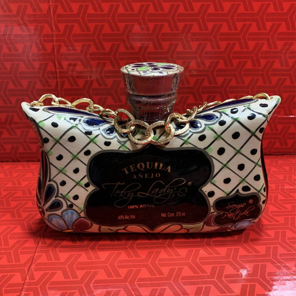 Teky Lady's Purse Tequila Añejo 375mL - 1