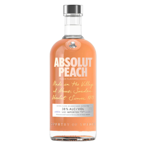If you love the flavor of tree-ripened peaches, then Absolut Peach will delight your palate. Perfect for refreshing beach cocktails or summertime backyard parties, Absolut Peach is refreshing, fruit-forward, and fun to drink.