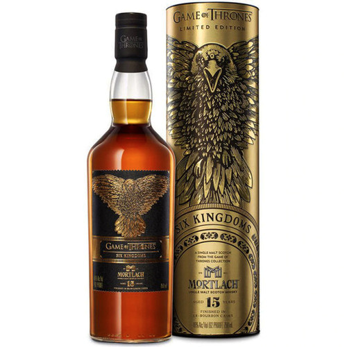 Game Of Thrones Six Kingdoms Mortlach 15 year Single Malt Scotch 750mL