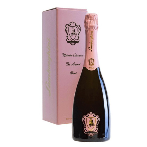 Lamborghini Metodo Classico 'The Legend' Brut Rose 750mL