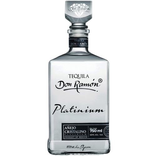 Don Ramón Tequila Platinum Añejo Cristalino 750ml 