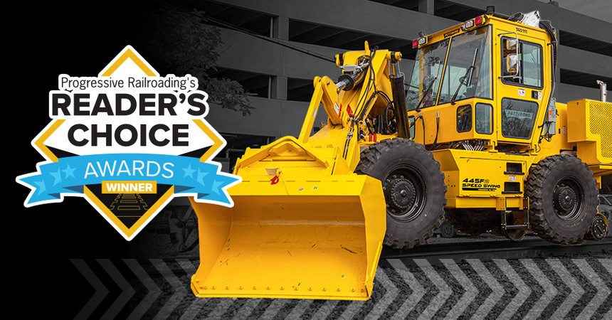 Speed Swing 445F2 Gets Reader’s Choice Award from Progressive Railroading