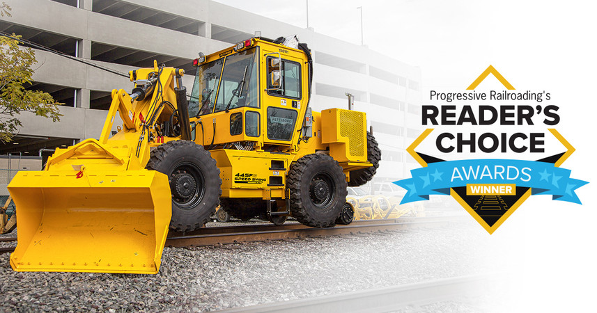 Speed Swing 445F2 Gets Reader’s Choice Award from Progressive Railroading