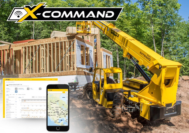 Pettibone Launches X-Command® Telematics for Telehandlers, Cary-Lift and Speed Swing