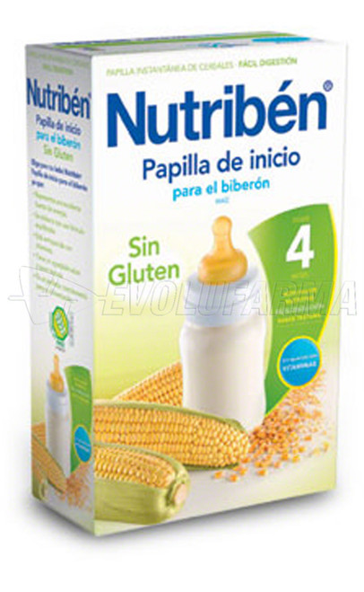 Nutriben papilla inicio biberón sin gluten, 600 g