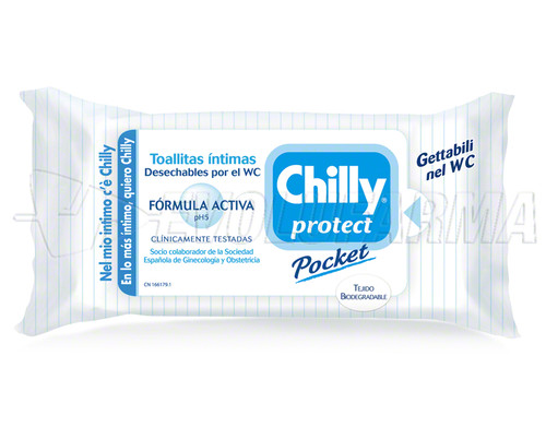 Chilly paq.toallitas chilly protect, 12 unidades