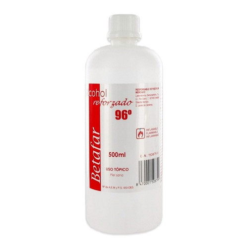 Betafar alcohol 96º reforzado 250 mL