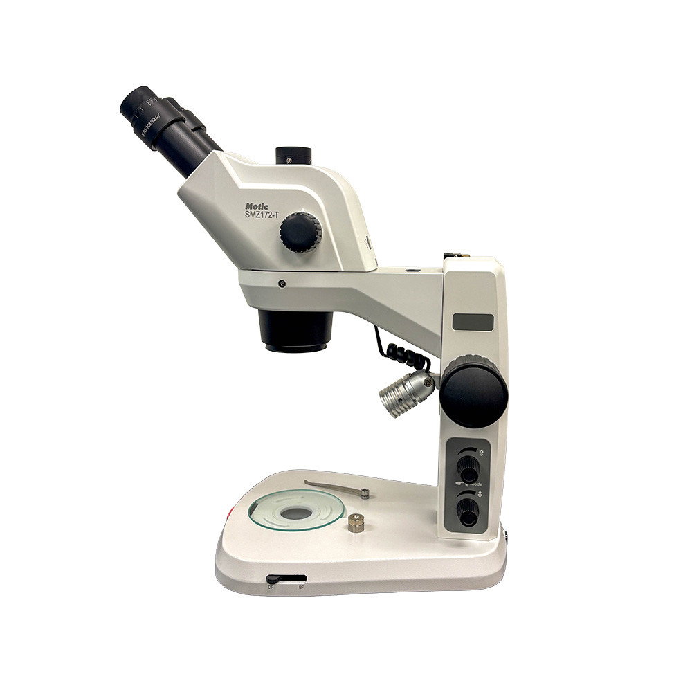 Motic SMZ-172 Stereo Zoom Microscope with Single Spot Illuminator