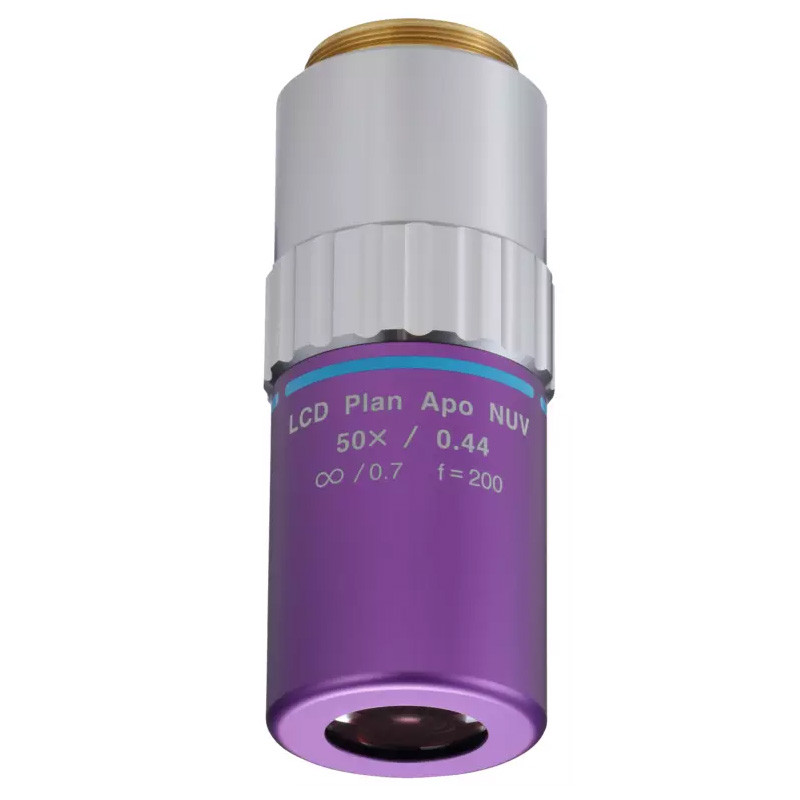 Mitutoyo LCD Plan Apo NIR 50X 顕微鏡対物レンズ Mitutoyo NUV LCD Plan Apo 50x LWD Objective 378-820-6