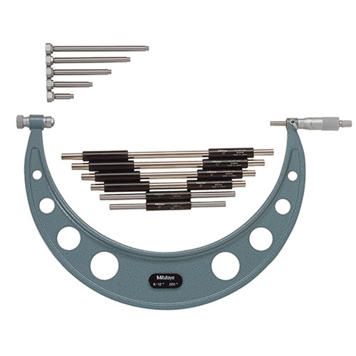 Mitutoyo 101306 Center Lug Back - Genuine Japanese-Made, Includes 4 Screws