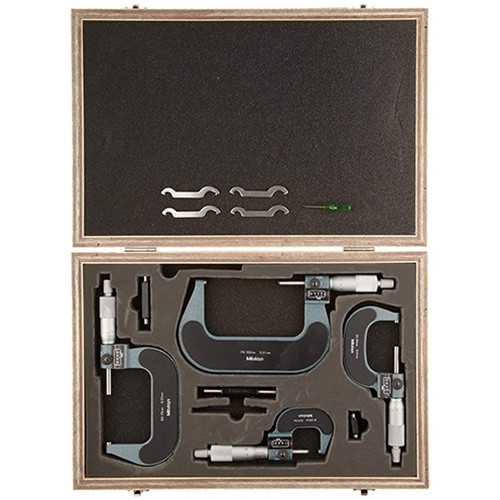 Mitutoyo Digit Outside Micrometer Set 0-100mm