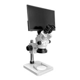 Richter Optica S6LCD-SPS Stereo Zoom Microscope 7x-45x Ring Light