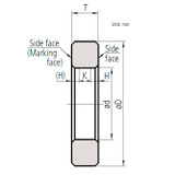 Mitutoyo Steel Setting Ring 1.2mm