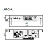 Mitutoyo Laser Scan Micrometer Interface Unit LSM-CC-A CC-Link