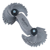 Mitutoyo Metric and Unified Screw Pitch Gage 0.4-7mm / 4-42 TPI