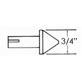 Tachometer cone adapter 3/4"