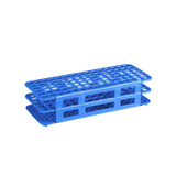 Lab Tube Rack 12mm and 13mm Tubes 90 Positions Blue
