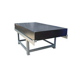 Steel stand with granite surface plate