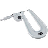 Mitutoyo Digital Sheet Metal Micrometer 0-25mm Flat Anvil and Spindle
