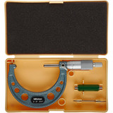 Mitutoyo Spherical Face Spherical Spindle Vernier Micrometer 2-3"