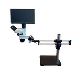 High Resolution Stereo Zoom Ball Bearing HD Digital Microscope