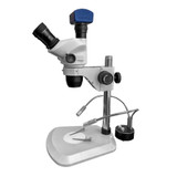 High Resolution Stereo Zoom Digital Microscope Jenoptik Camera