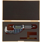 Mitutoyo ABSOLUTE Digimatic Micrometer 0-0.6" / 0-15mm Adjustable Measuring Force Mitutoyo ABSOLUTE Digimatic Micrometer 0-0.6" / 0-15mm Adjustable Measuring Force