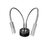 LED dual pipe light for microscope