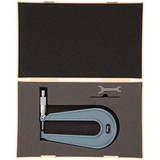 Mitutoyo Vernier Sheet Metal Micrometer 0-1" Spherical Anvil and Spindle Mitutoyo Vernier Sheet Metal Micrometer 0-1" Spherical Anvil and Spindle