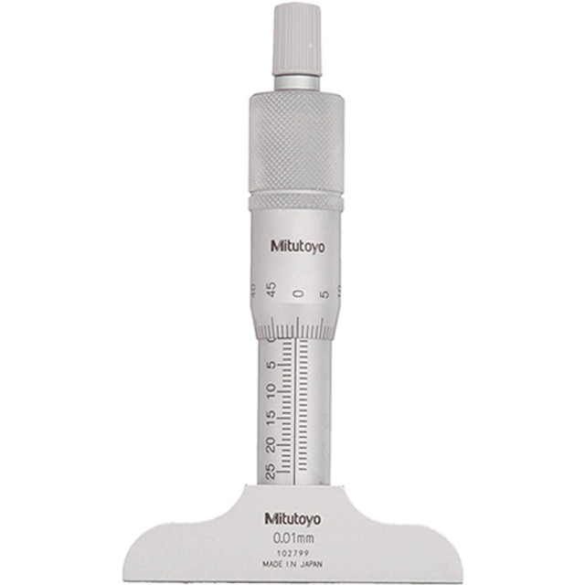 Mitutoyo Vernier Depth Micrometer 0-25mm