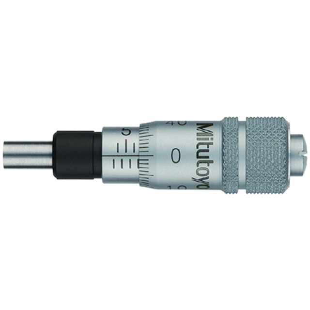 Mitutoyo Ultra Small Measuring Micrometer Head Flat Spindle Face 6.5-0mm