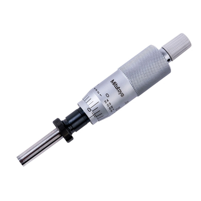 Mitutoyo Measuring Micrometer Head Flat Spindle 0-1" Mitutoyo Measuring Micrometer Head Flat Spindle 0-1"