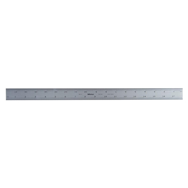 Mitutoyo Wide Rigid Steel Rule 18" / 450mm Mitutoyo Wide Rigid Steel Rule 18" / 450mm