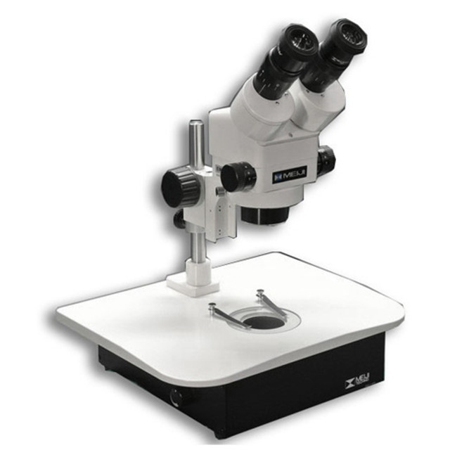Meiji Stereo Zoom Darkfield Protein Crystallography Microscope 10x - 70x