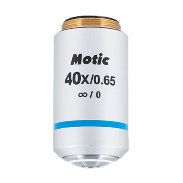 Motic Plan UC Achromat No Cover Glass 40x Microscope Objective Lens Motic Plan UC Achromat No Cover Glass 40x Microscope Objective Lens