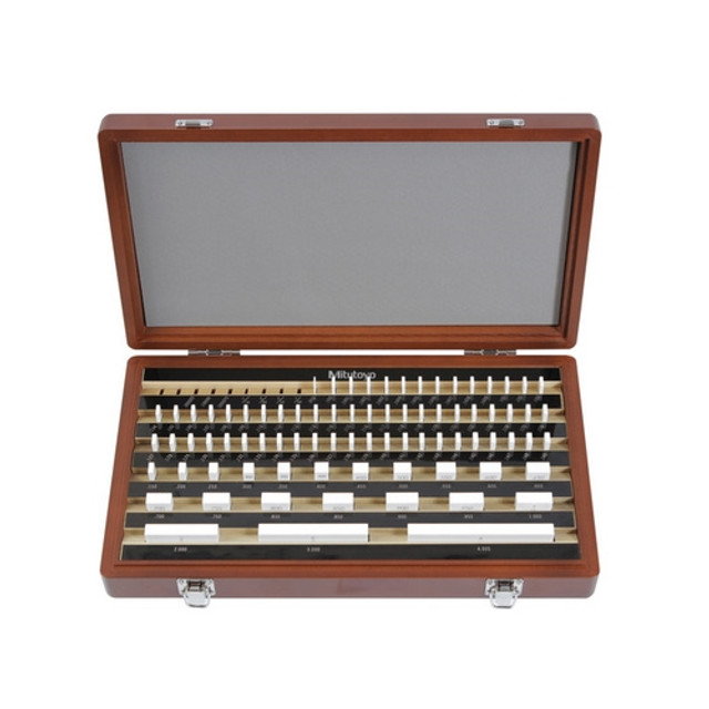 Mitutoyo Rectangular CERA Gage Inch Block Set, 81 Blocks Mitutoyo Rectangular CERA Gage Inch Block Set, 81 Blocks