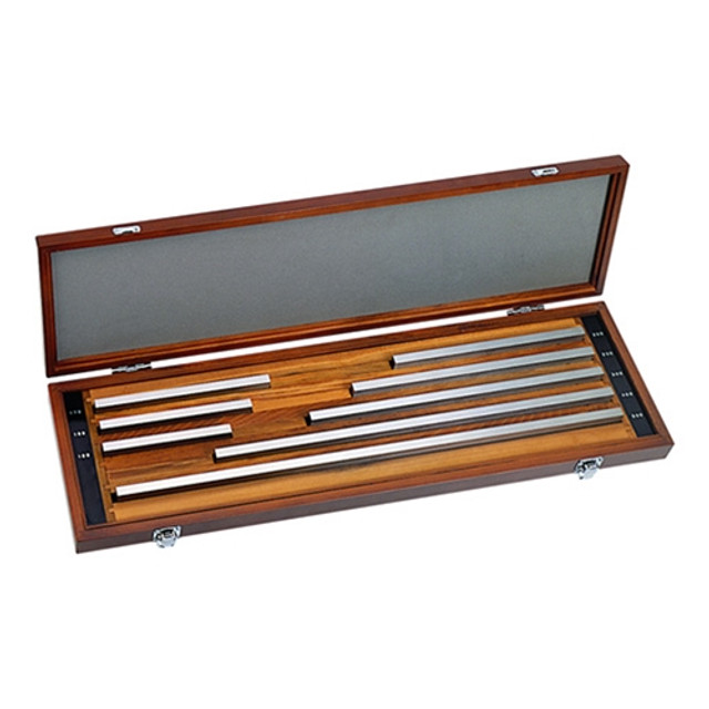 Mitutoyo Rectangular Steel Inch Gage Long Block Set, 8 Blocks Mitutoyo Rectangular Steel Inch Gage Long Block Set, 8 Blocks