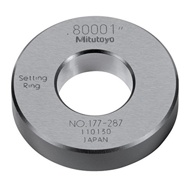 Mitutoyo Steel Setting Ring 0.8" Mitutoyo Steel Setting Ring 0.8"