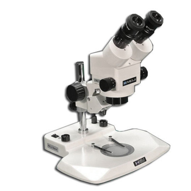 Meiji EMZ13-PKL2 Stereo Zoom Post Stand Microscope