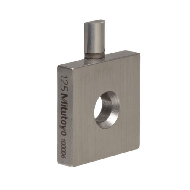 Mitutoyo Half Round Jaw for Square Gage Blocks, 0.125" Mitutoyo Half Round Jaw for Square Gage Blocks, 0.125"