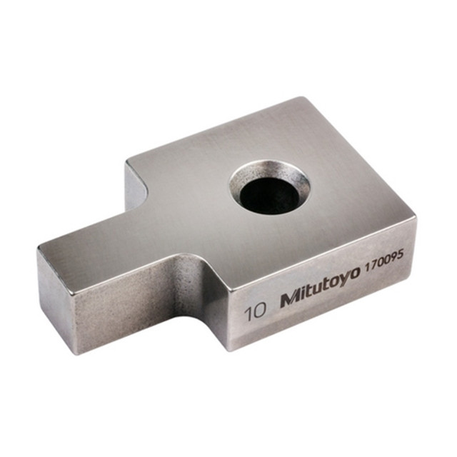 Mitutoyo Plain Jaw for Square Gage Blocks, 10mm Mitutoyo Plain Jaw for Square Gage Blocks, 10mm