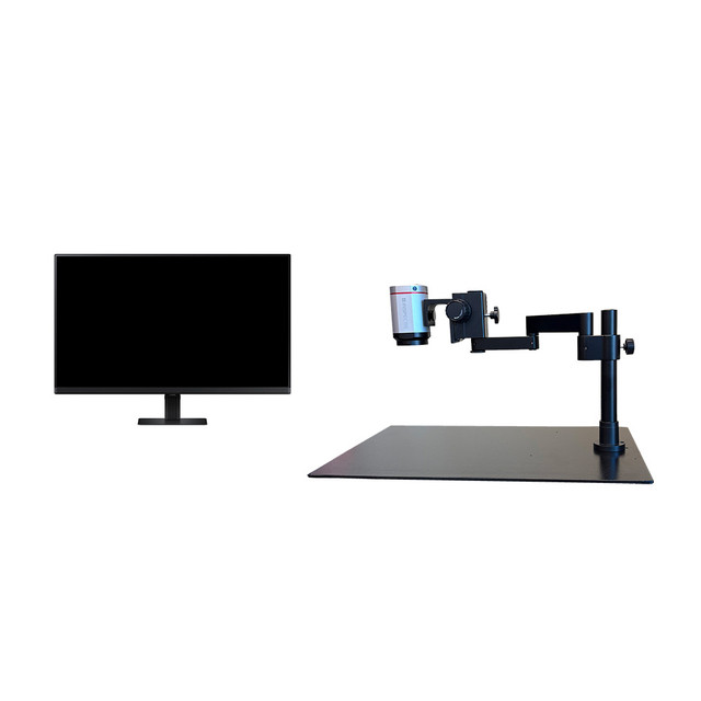 Inspectis F30s HD Swing Arm Digital Microscope 27" Monitor